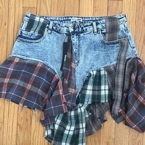 Fashion Nova Rad in Plaid Skirt